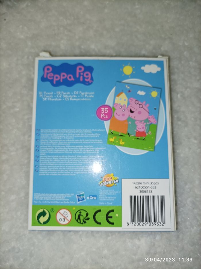 Mini puzzle Peppa Pig - photo numéro 3