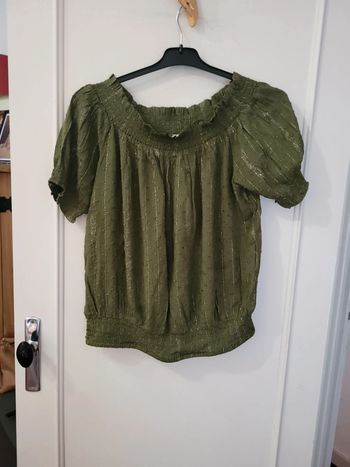 Blouse kaki cache cache