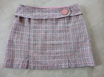 Jupe imprimée courte Taille 38 Chattawak