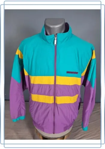 Veste vintage golden cup / homme taille L - multicolore - brodé