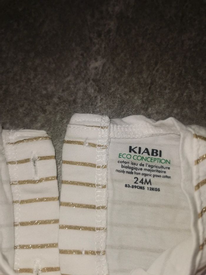 Robe manches courtes bébé fille 2 ans comme neuve - photo numéro 2