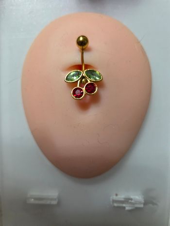 Piercing nombril Coeur Rock