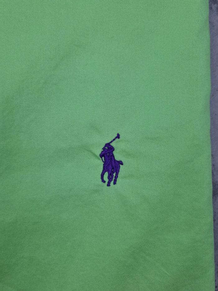 Chemise manches longues Ralph Lauren verte, L Hommes - photo numéro 3