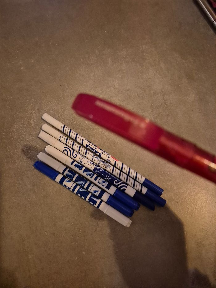 Stylo plume kukuxumusu + effaceurs - photo numéro 3