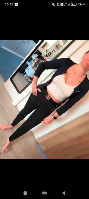 🖤 Veste élégante bleu marine – Taille S (36)