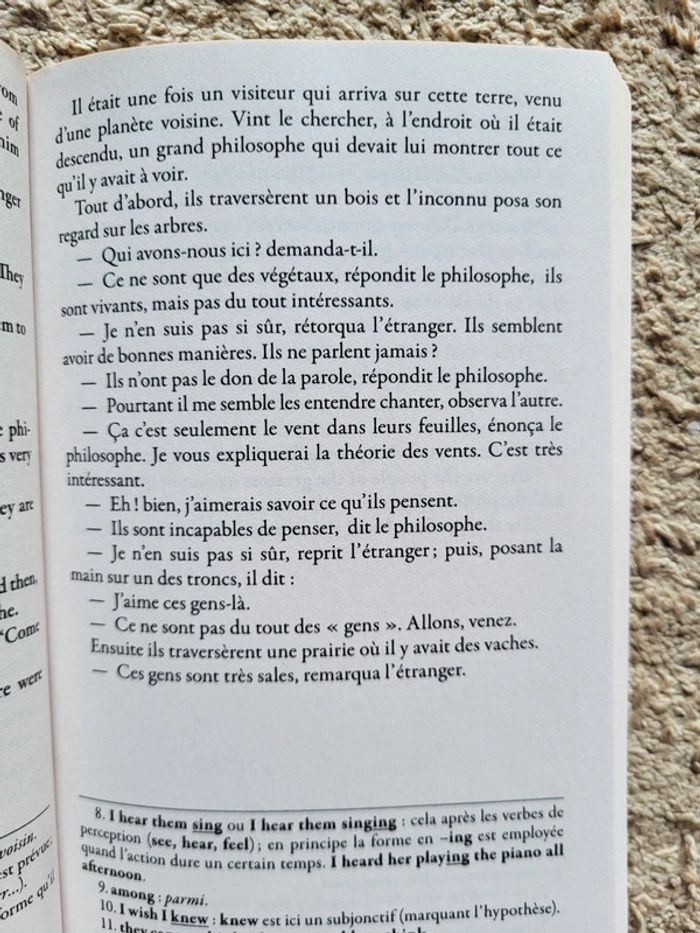 Livre bilingue Français / anglais 18 très courtes nouvelles anglaises et américaines - photo numéro 9