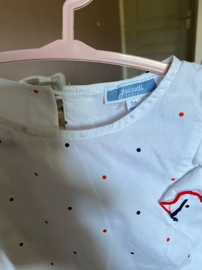 Adorable blouse jacadi 5 ans - photo numéro 2