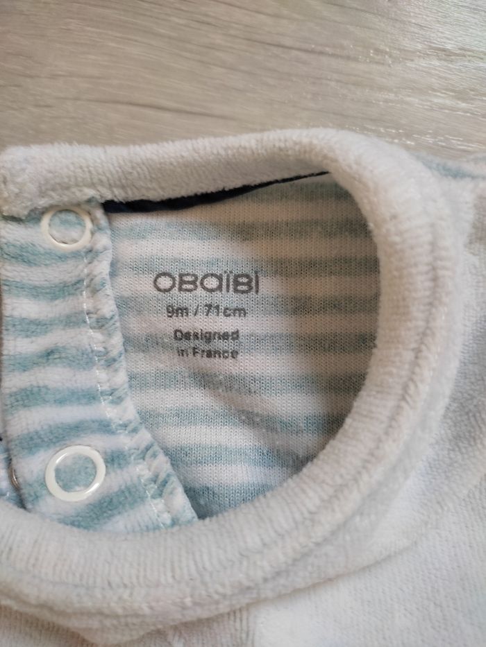 Pyjama hiver obaibi 9 mois - photo numéro 2