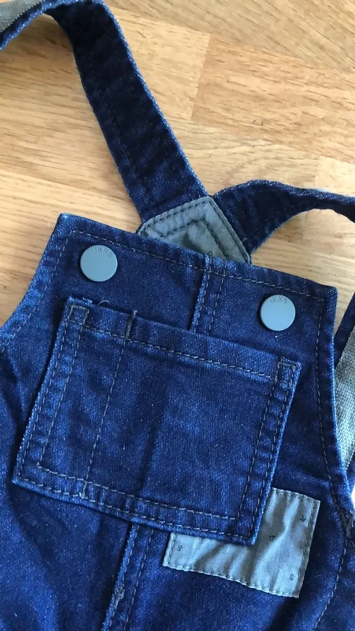 Salopette IKKS bébé 6mois - photo numéro 3
