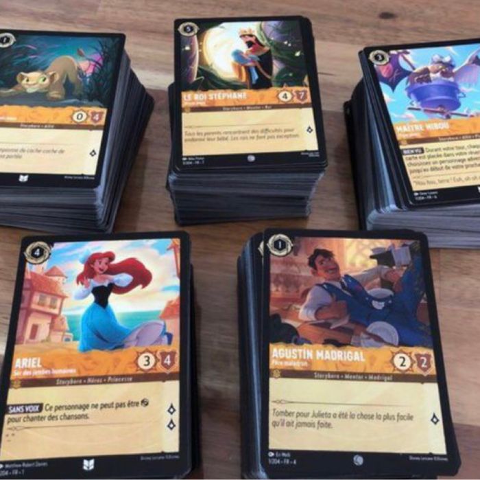 Lot de 7 reg set lorcana