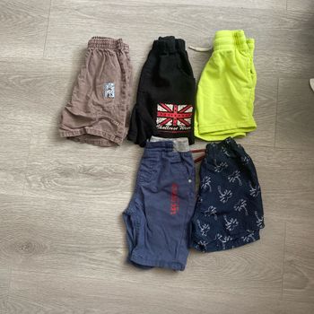 Lot de 5 short 2 ans