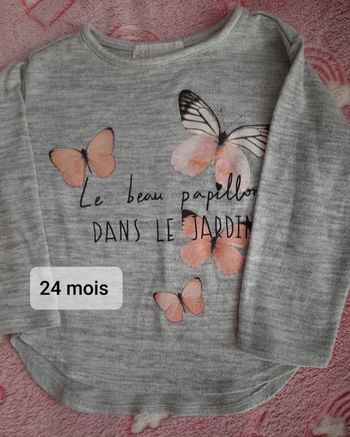 Pull léger 24 mois