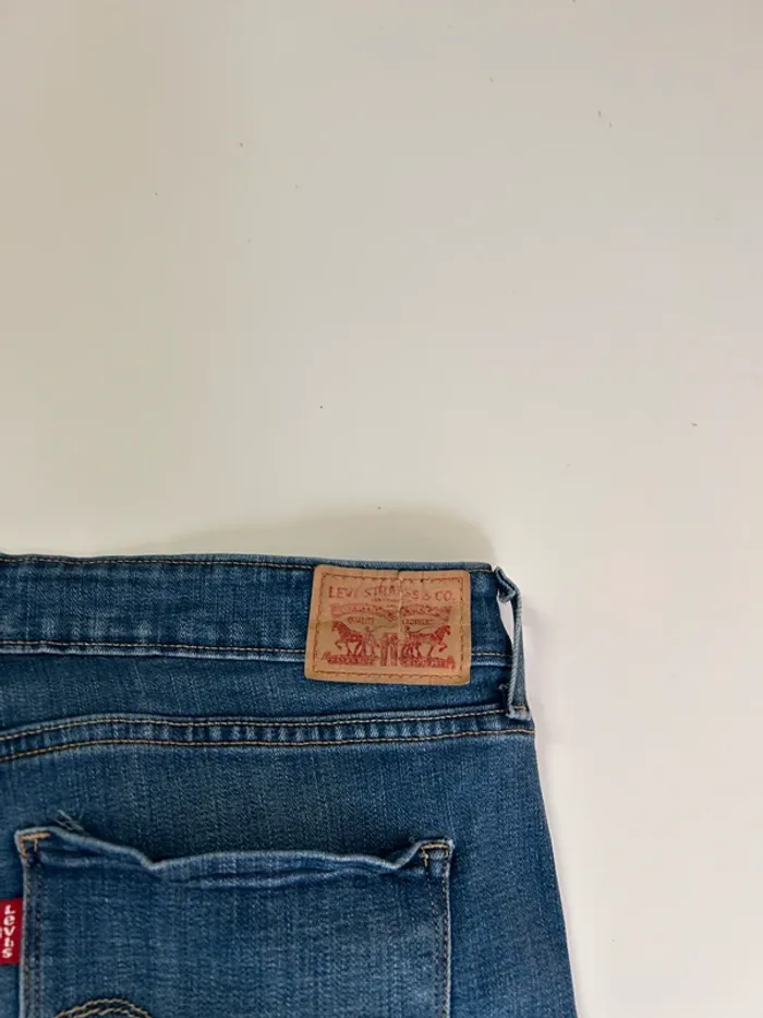 Jean Levi's Femme Bleu W33 L32 | Mid Rise Skinny | Taille 44 | Très Bon État | BP241 - photo numéro 8