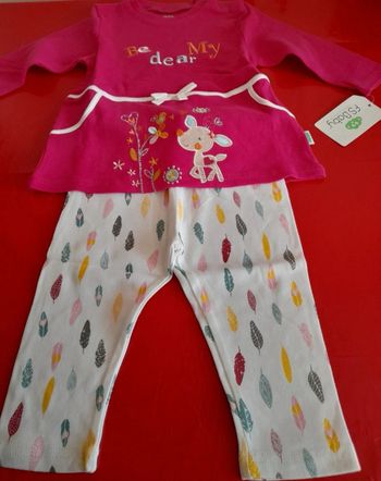 Ensemble FS BABY 9 mois neuf avec étiquette