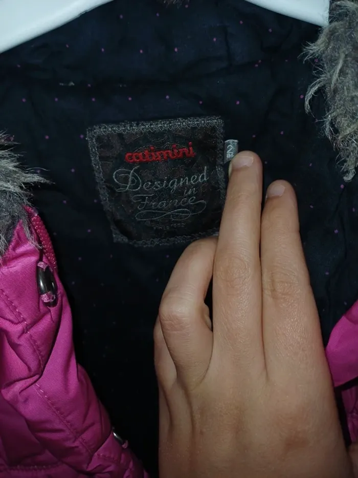 Manteau fille catimini - photo numéro 2
