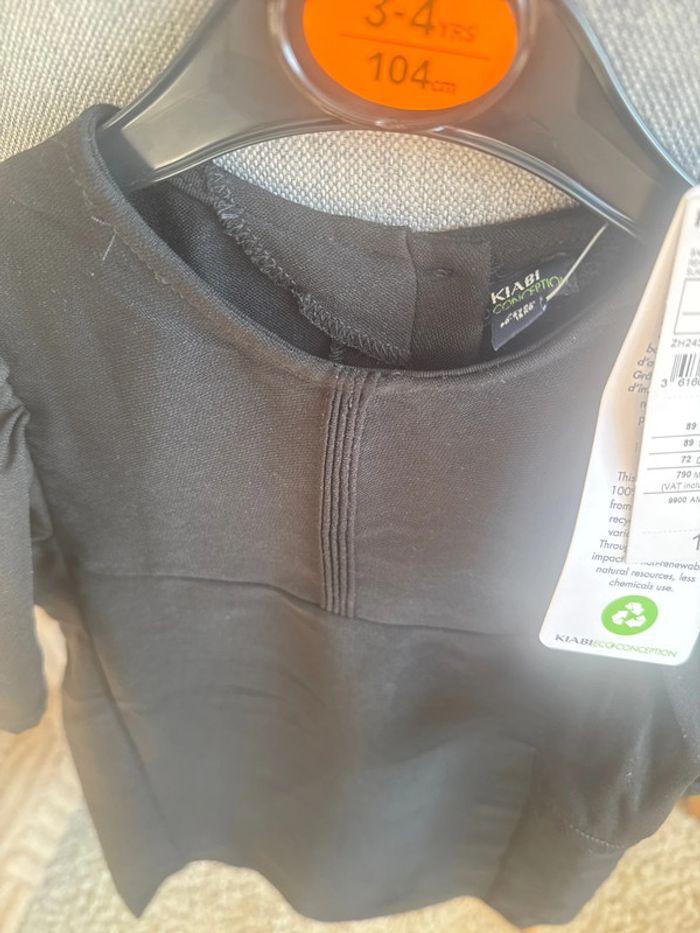 Robe cérémonie habillé kiabi noir neuf - photo numéro 2