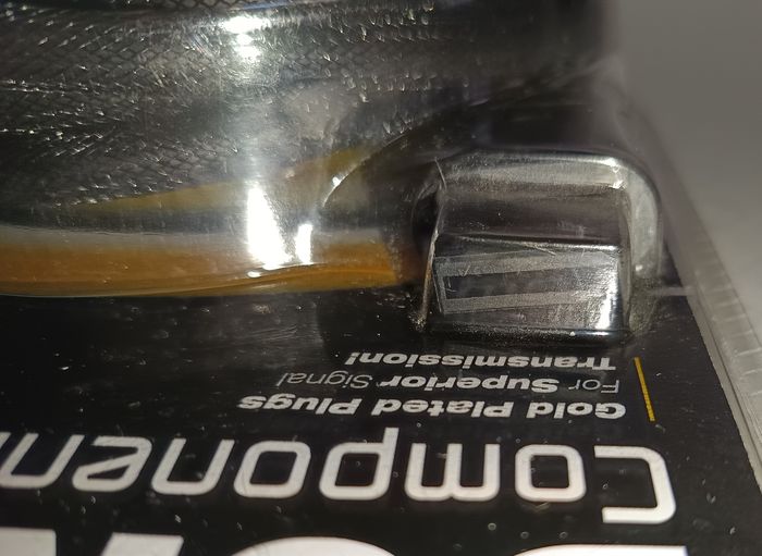 Cable Plaqué OR 2M pour Wii/Wii U. Vidéo, Audio. Haute Qualité. Duracell. Neuf - photo numéro 6