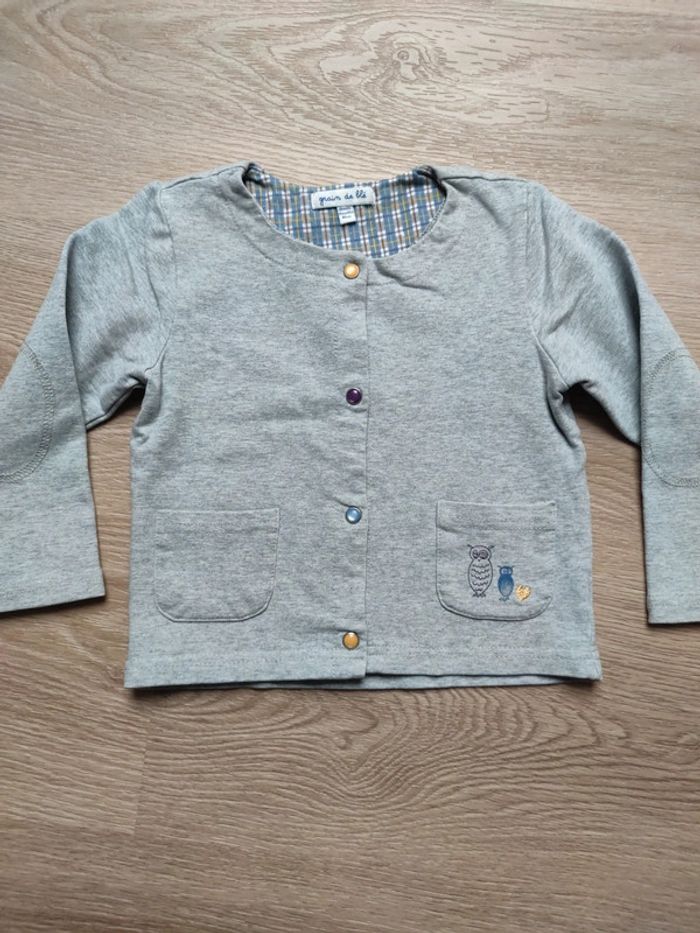Gilet fille 18 mois