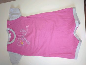 Combinaison courte été fille 12 mois