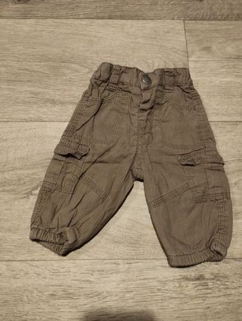 Cargo baggy a carreaux