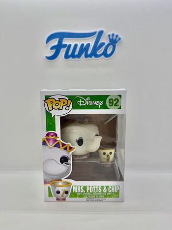Funko Pop Disney Mrs Potts & Chip 92