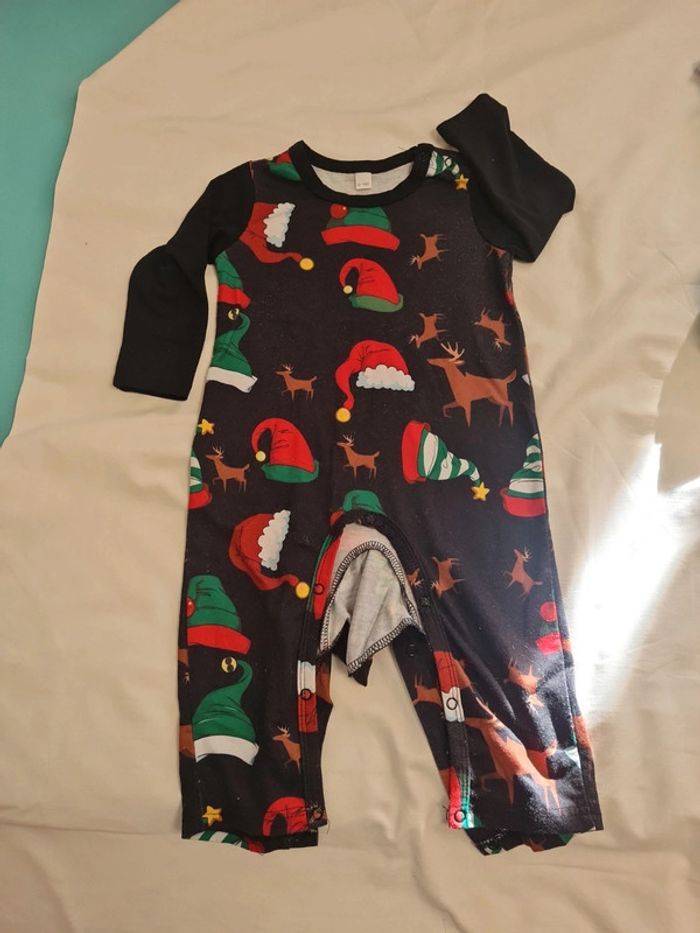 Pyjama sans pied Noël 6-9 mois