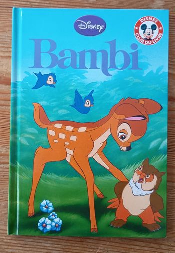 Livre Bambi de Disney