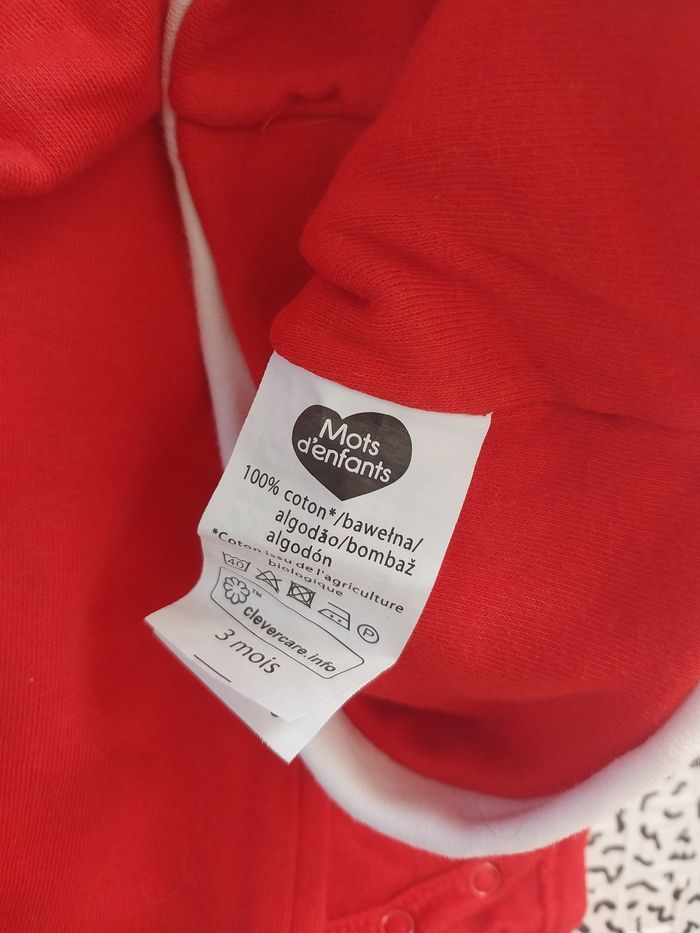 Tenue Père Noël bébé 3 mois - photo numéro 5