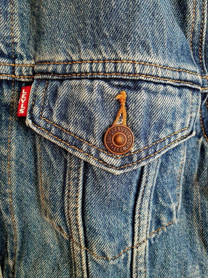 Veste en jean Levi's premium T. M - photo numéro 2