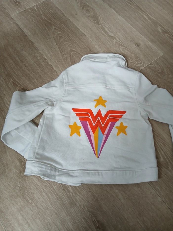 Veste en jean petite fille 3 ans - photo numéro 4