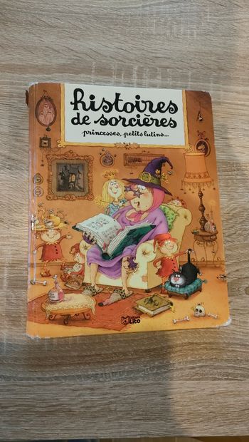 Livre Histoires de sorcières