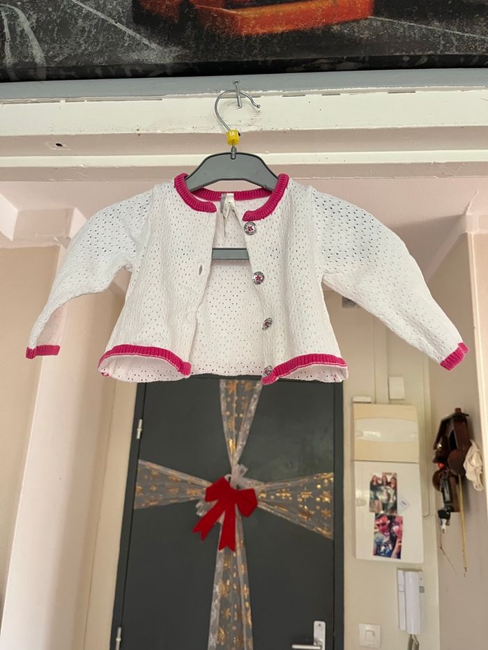 Gilet fille 3 mois Orchestra - photo numéro 2