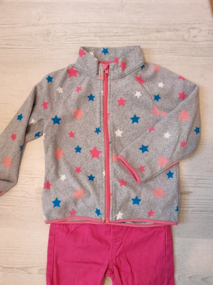 Ensemble jean et polaire 4ans - photo numéro 2