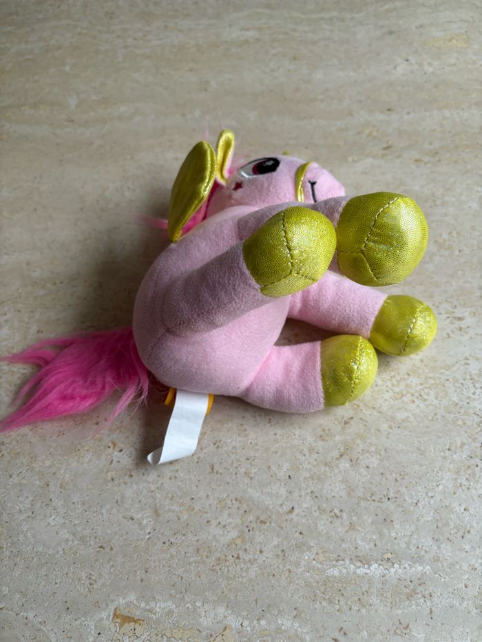 PELUCHE "LICORNE" ROSE - photo numéro 3