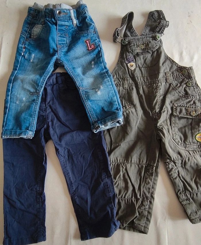 Lot 3 pantalons 18 mois