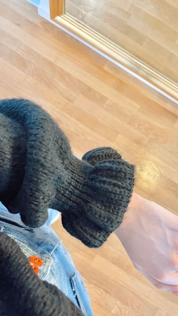 Pull Col Roulé Ondulé - photo numéro 2