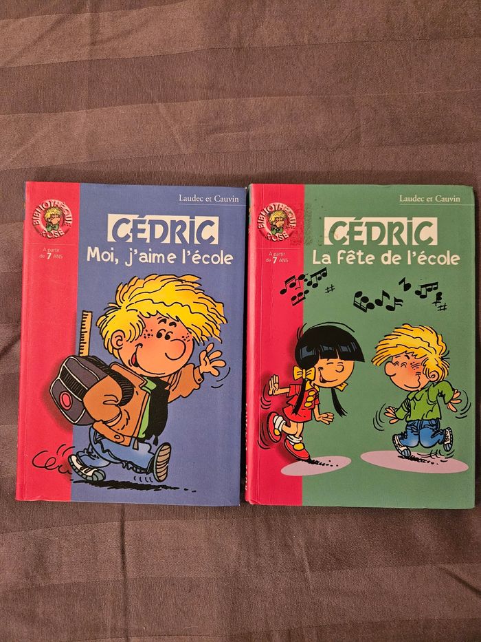 Lot 2 livres Cédric