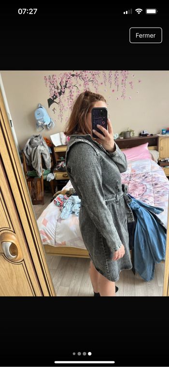 Robe en jean
