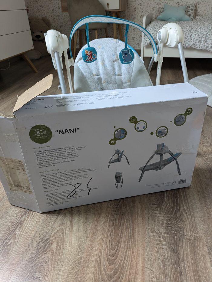 balancelle transat kinderkraft - photo numéro 6