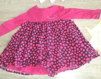 Robe rose 9 mois