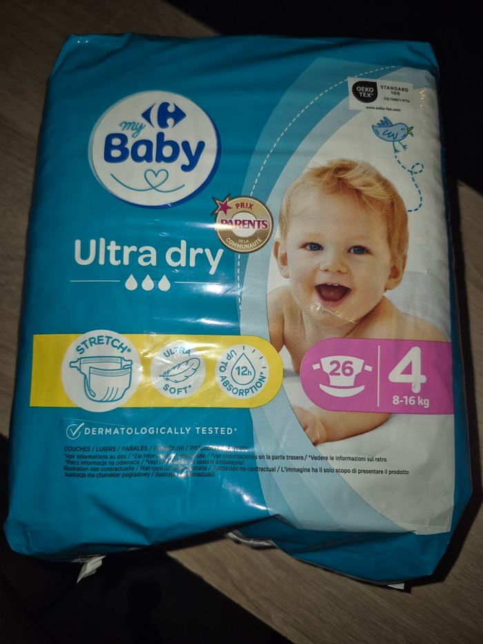 Paquet de couche my baby taille 4 neuf