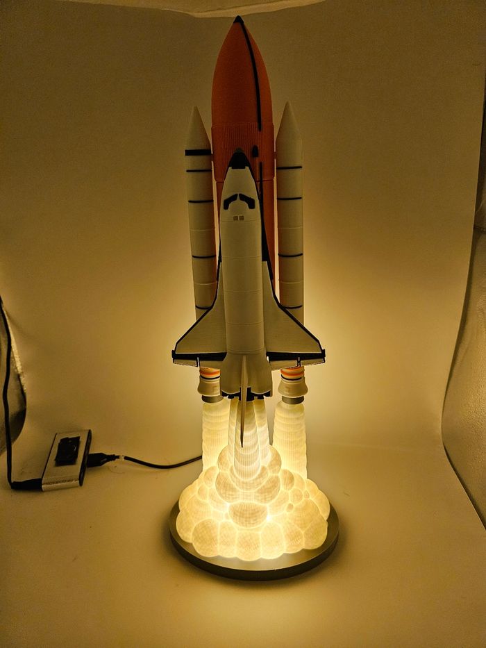 Lampe lumineuse nasa navette columba - photo numéro 6