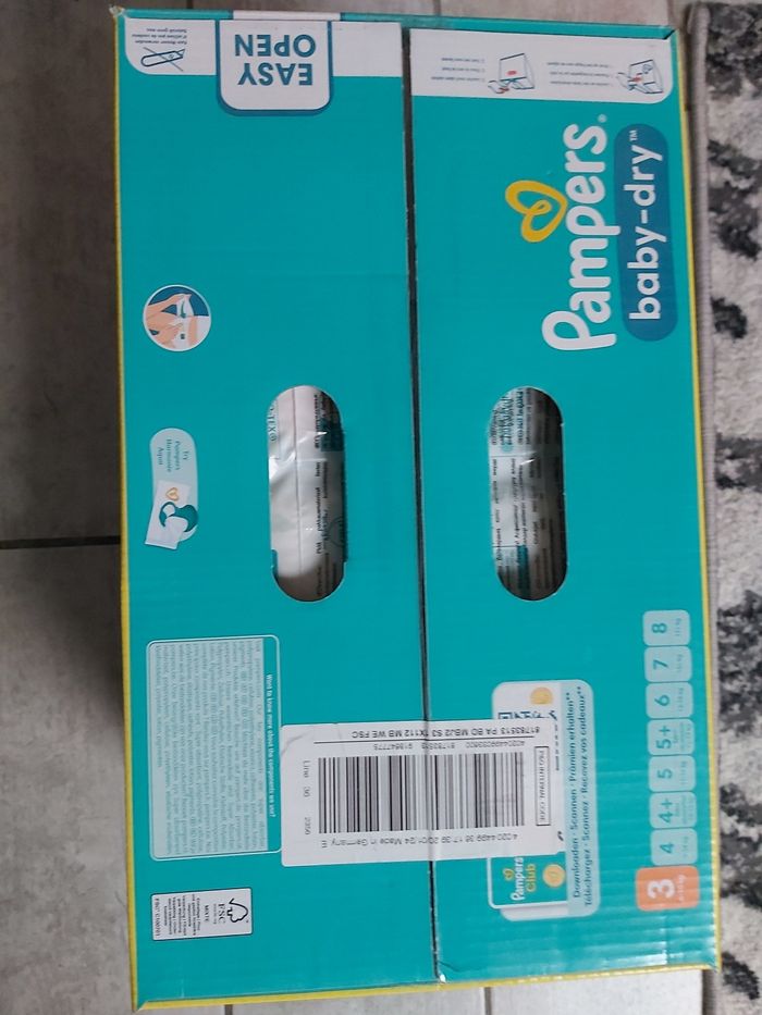 Couche pampers t3 - photo numéro 4