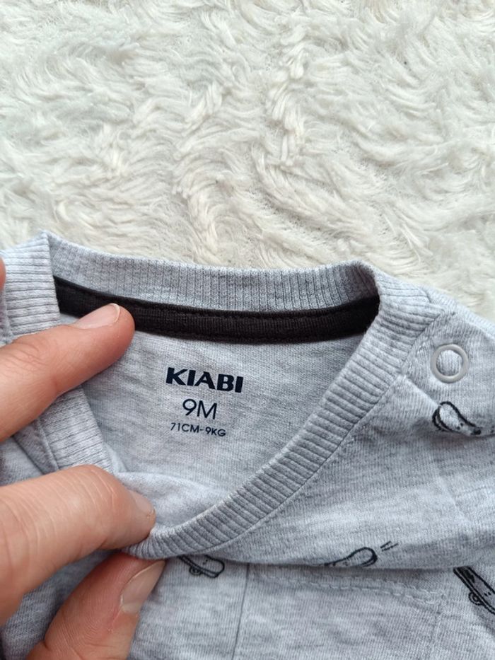Tee shirt chemise manches longues Garçon 9 mois skateboard Kiabi - photo numéro 5