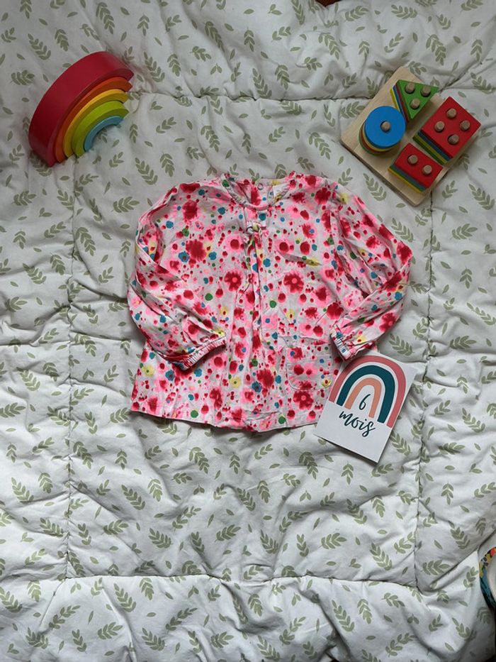 blouse manches longues multicolore u tout petits 6 mois