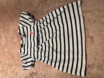 Robe marinière coeur