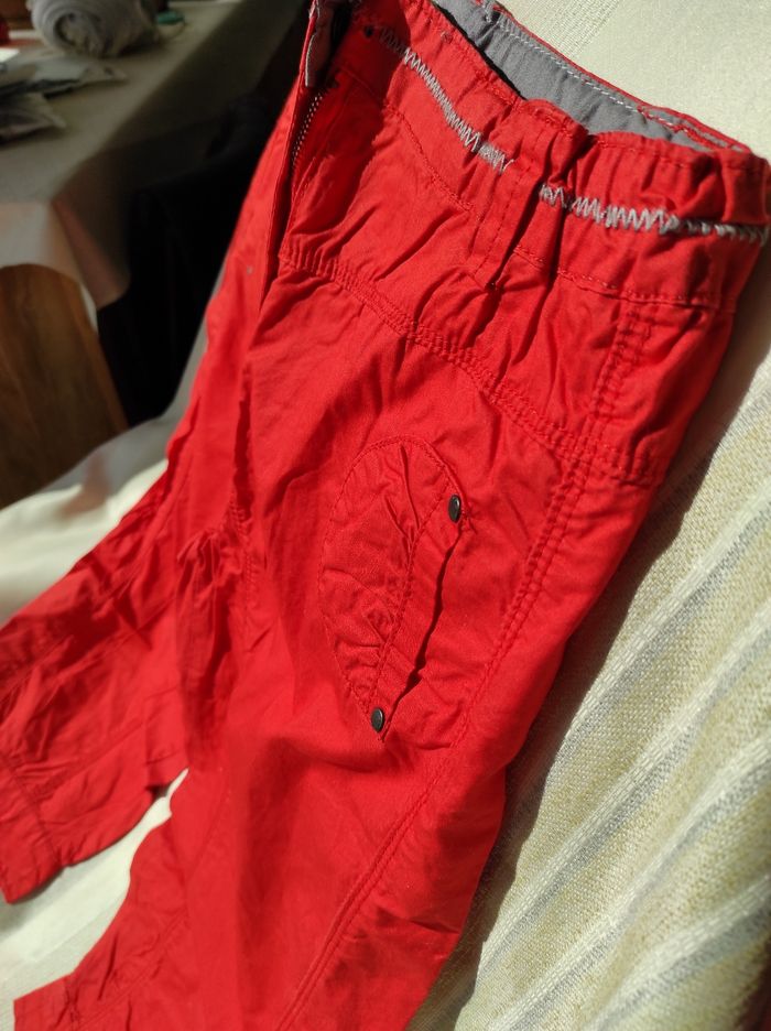 14 ans pantacourt coton Vertbaudet neuf - photo numéro 4