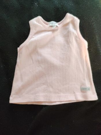 Débardeur rose pâle 2 ans camaïeu