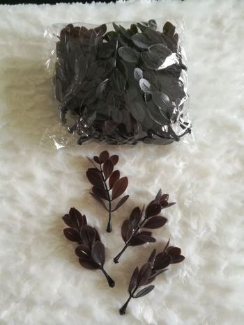 Feuilles de plantes artificielles 50 pièces.