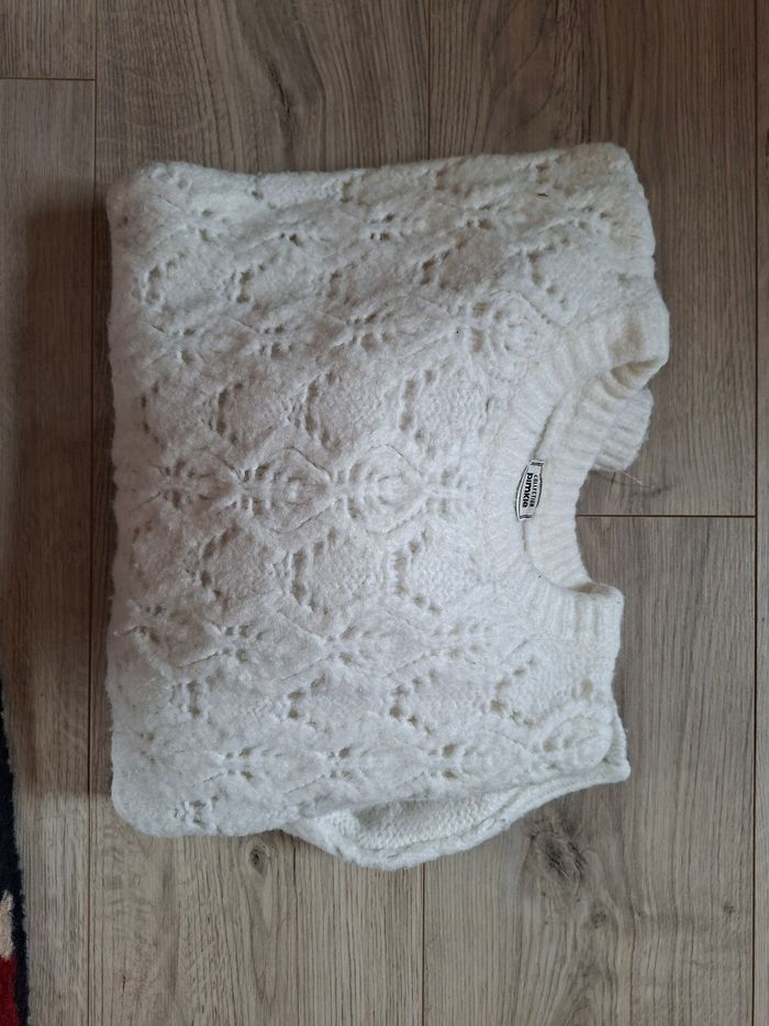 Pull blanc
